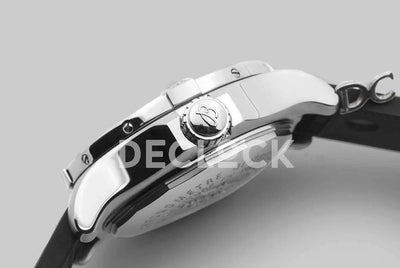 Replica Breitling Avenger II GMT Seawolf Black Dial in Steel