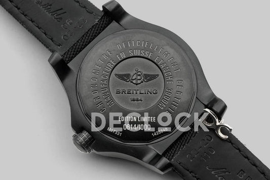 Replica Breitling Avenger Seawolf Blacksteel Black/Yellow DLC | Declock.