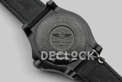 Replica Breitling Avenger Seawolf Blacksteel Black/Yellow DLC