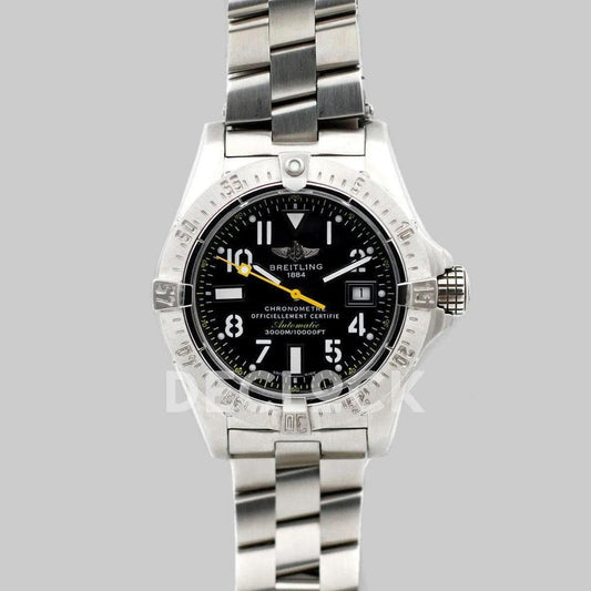 Replica Breitling Avenger Seawolf Code Yellow in Steel |  Declock.