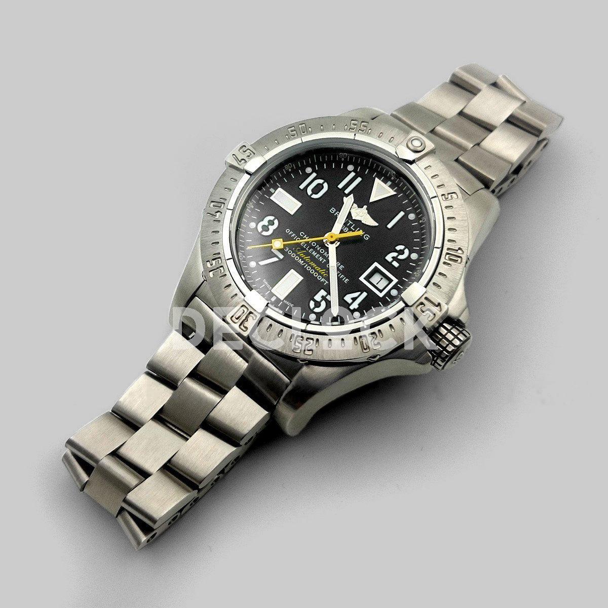 Replica Breitling Avenger Seawolf Code Yellow in Steel - Replica Watches