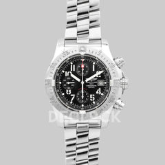 Replica Breitling Avenger Skyland Black Dial in Steel