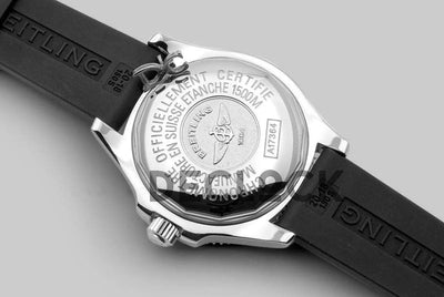 Replica Breitling Superocean II 42 Black/Red Dial in Steel