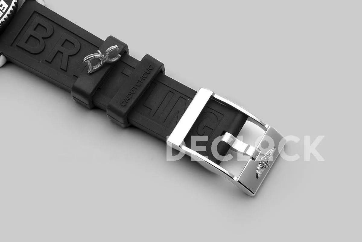 Replica Breitling Superocean II 42 Black/Red Dial in Steel