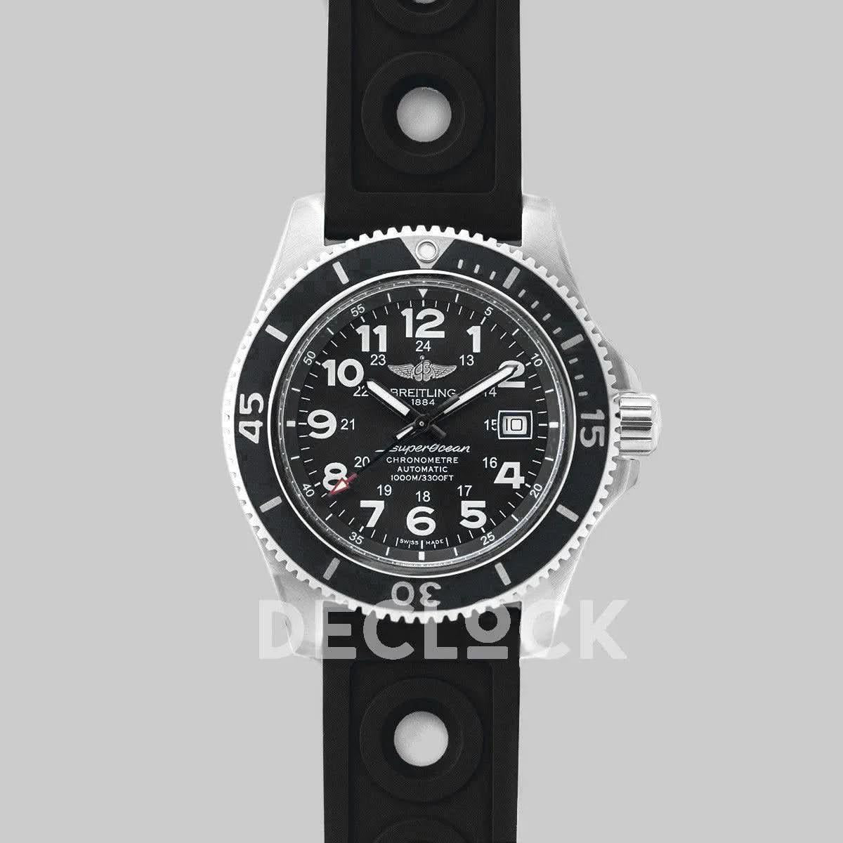 Replica Breitling SuperOcean II in Black Dial |  Declock.