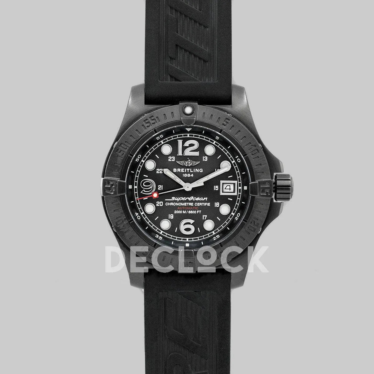 Replica Breitling SuperOcean Steelfish DLC Black Dial - Replica Watches