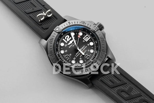 Replica Breitling SuperOcean Steelfish DLC Black Dial |  Declock.