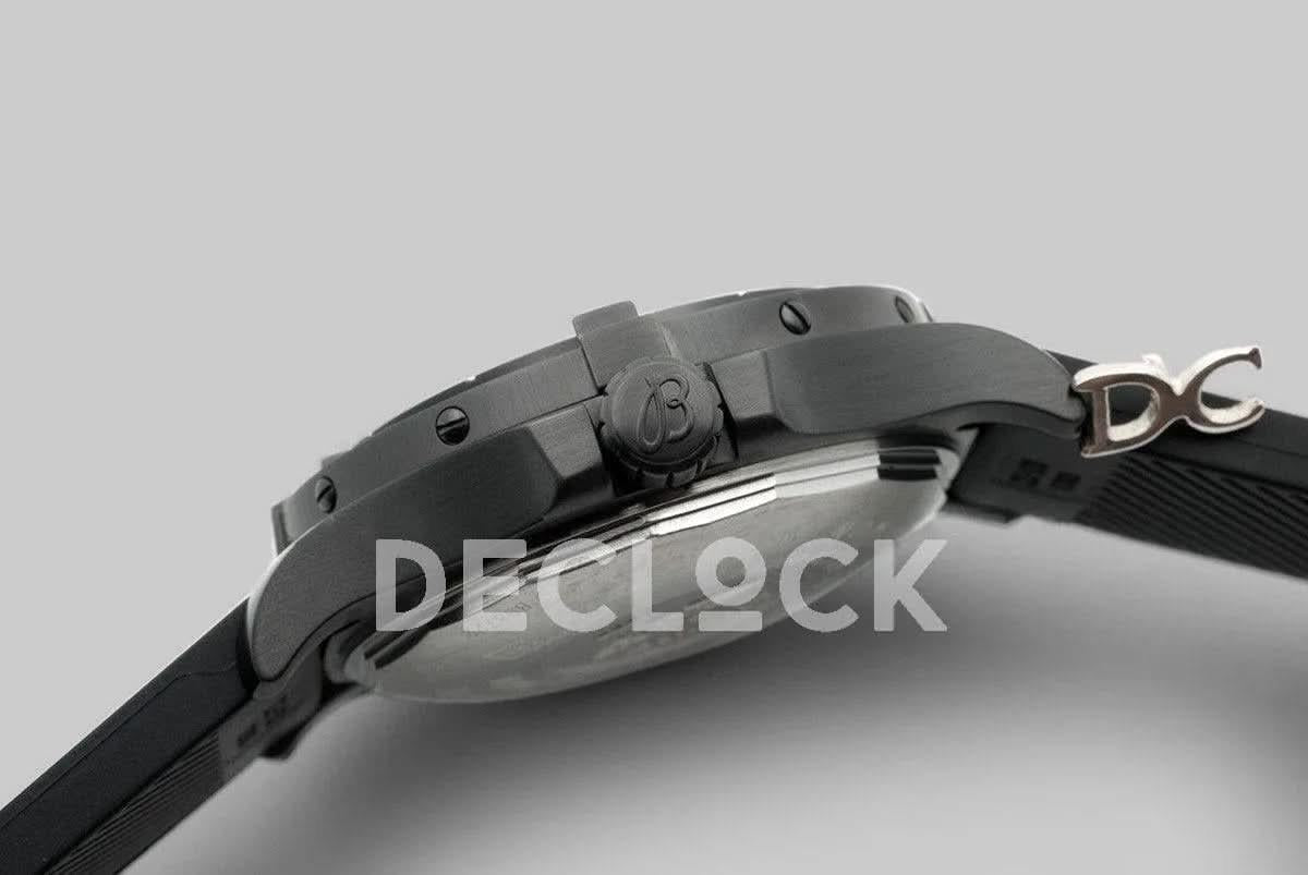 Replica Breitling SuperOcean Steelfish DLC Black Dial |  Declock.