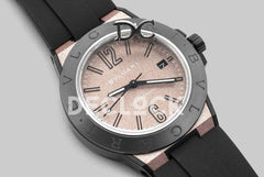 Replica Bvlgari Diagono Magnesium Automatic Brown Dial 102306