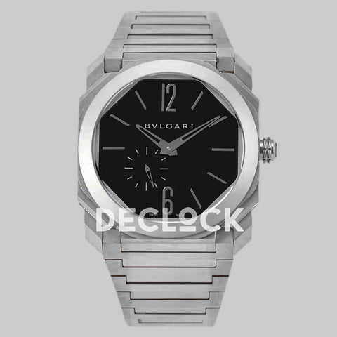 Replica Bvlgari Octo Finissimo in Black Dial - Replica Watches