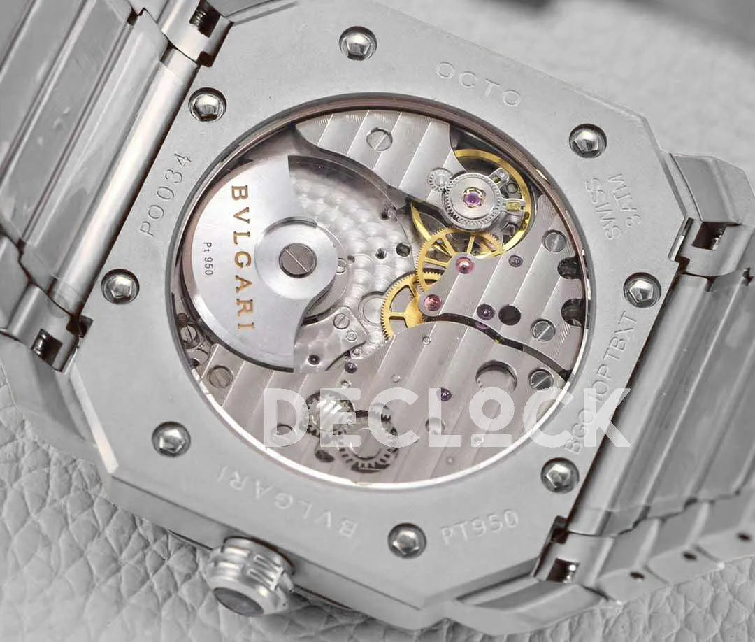 Replica Bvlgari Octo Finissimo in Black Dial