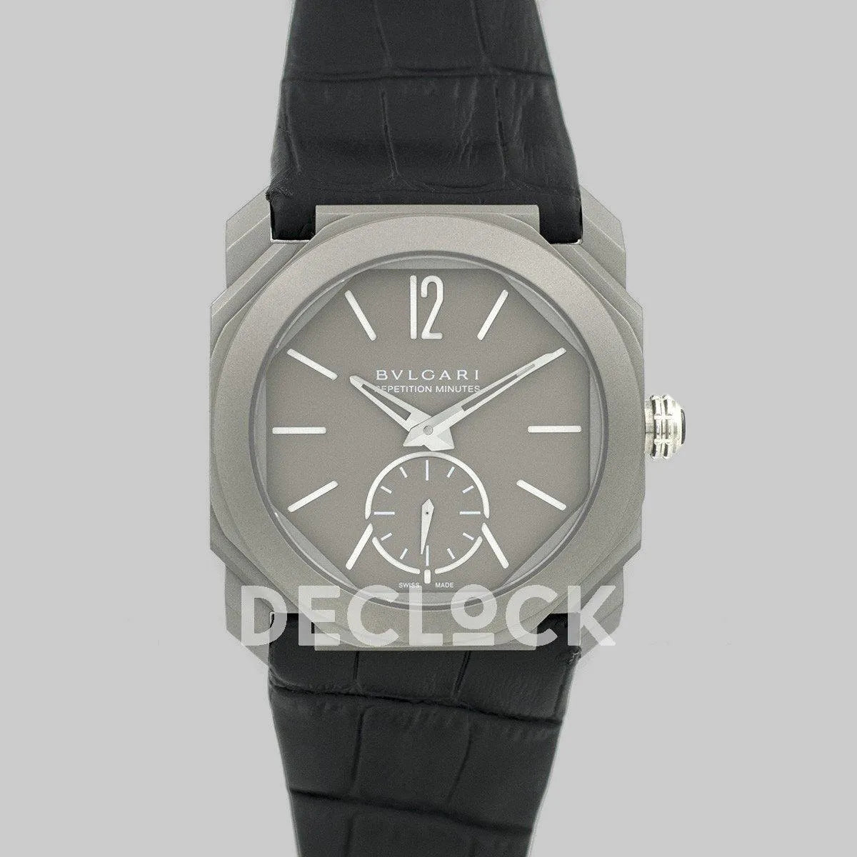 Replica Bvlgari Octo Finissimo Minute Repeater Grey