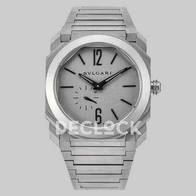 Replica Bvlgari Octo Finissimo Ref: 102713 Grey Dial