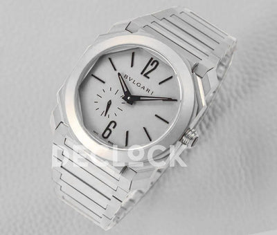 Replica Bvlgari Octo Finissimo Ref: 102713 Grey Dial