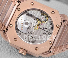 Replica Bvlgari Octo Finissimo Ref: 102912 Rose Gold Dial