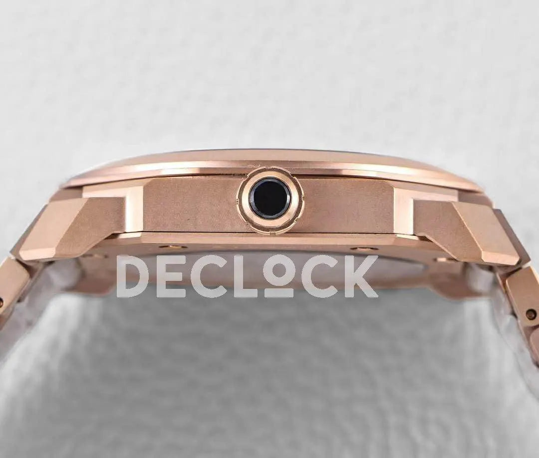 Replica Bvlgari Octo Finissimo Ref: 102912 Rose Gold Dial