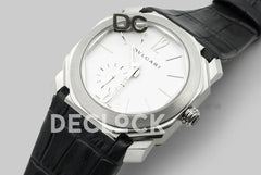 Replica Bvlgari Octo Finissimo Steel in White Dial