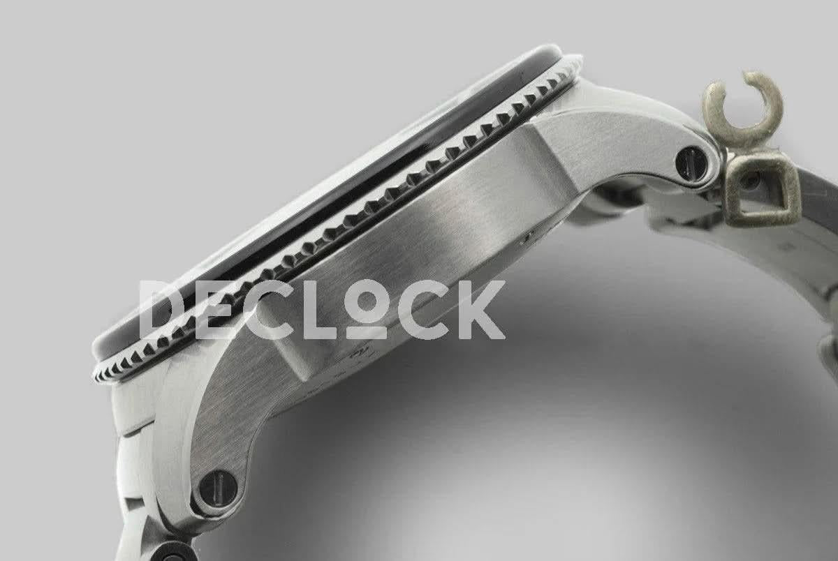 Replica Cartier Calibre de Cartier Diver Black Dial in Steel Bracelet |  Declock.