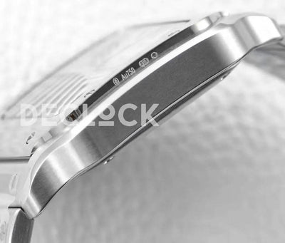 Replica Cartier Santos de Cartier 35mm White Dial in Steel