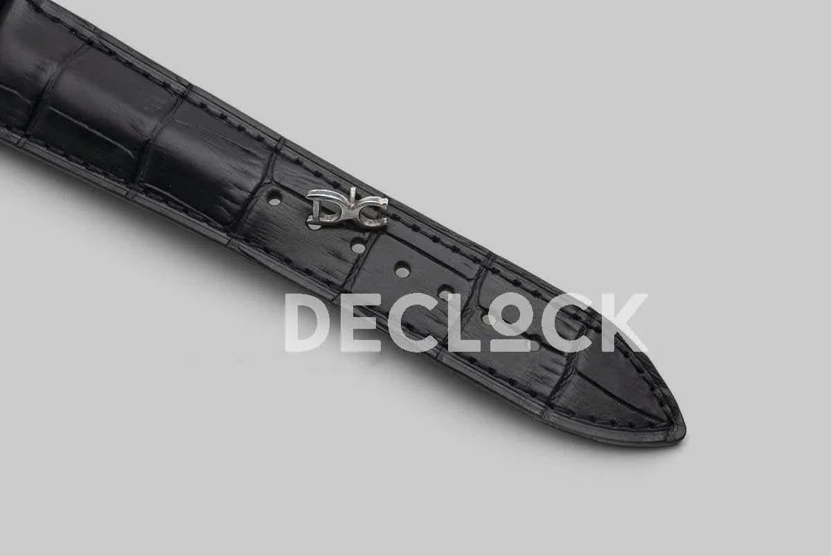 Replica Franck Muller Giga Tourbillon Round Skeleton in White Gold on Black Leather Strap |  Declock.