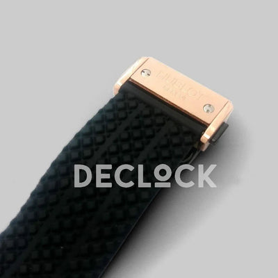 Replica Hublot Big Bang Chronograph Carbon Dial in Rose Gold