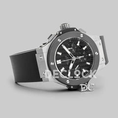 Replica Hublot Big Bang Chronograph Carbon Fibre Dial in Steel