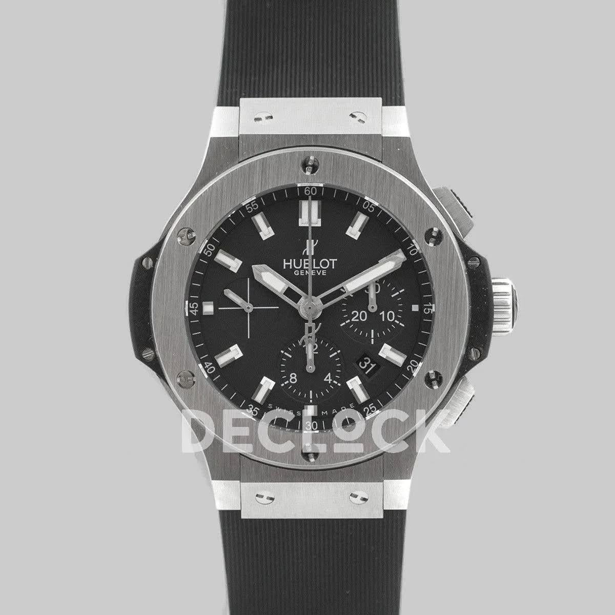 Replica Hublot Big Bang Chronograph Evolution Steel |  Declock.