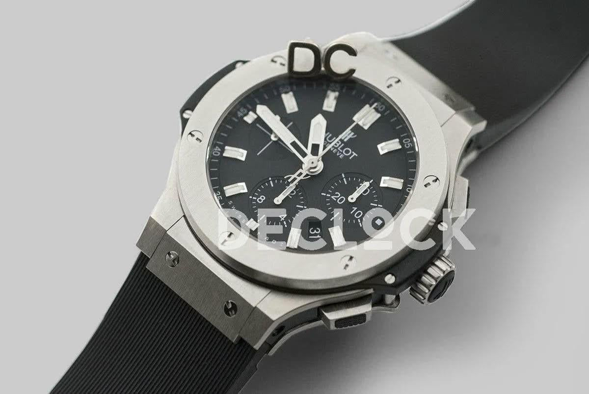 Replica Hublot Big Bang Chronograph Evolution Steel |  Declock.