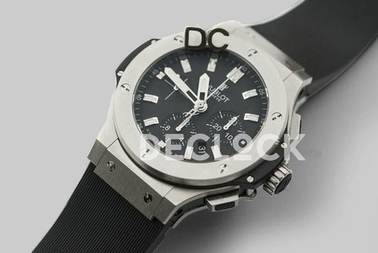 Replica Hublot Big Bang Chronograph Evolution Steel | Declock.