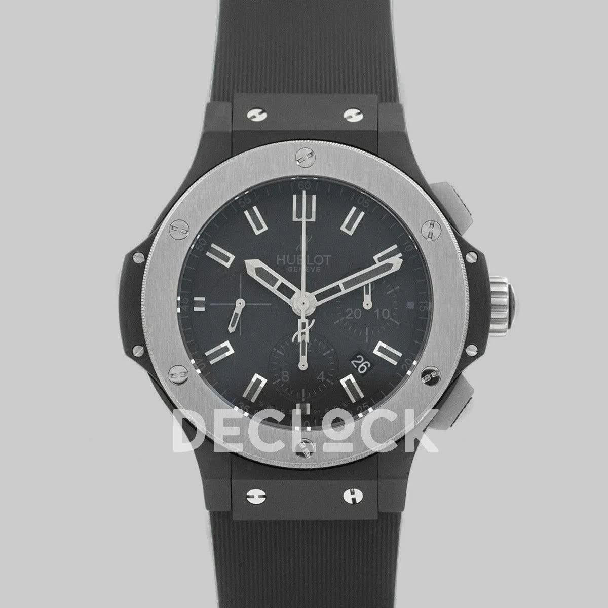 Replica Hublot Big Bang Chronograph Ice Bang Ceramic |  Declock.
