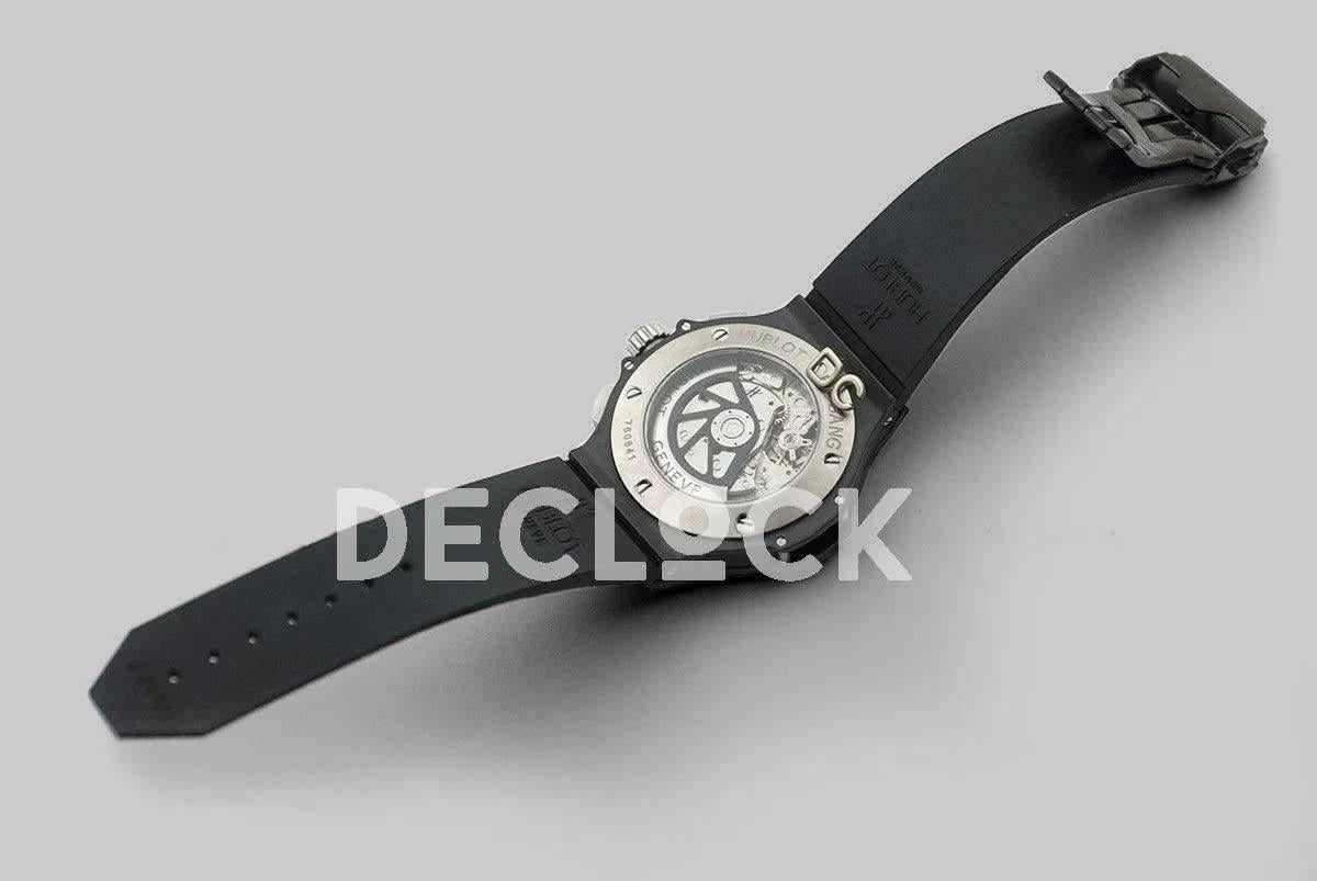 Replica Hublot Big Bang Chronograph Ice Bang Ceramic |  Declock.