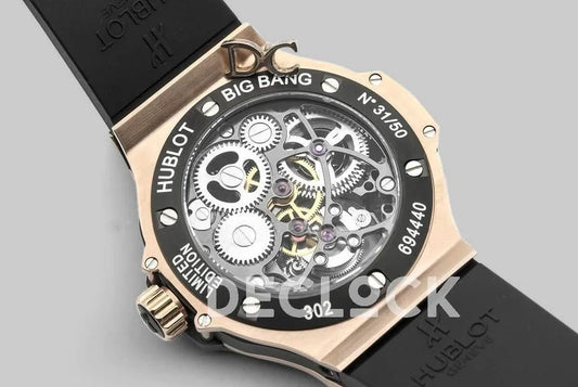 Replica Hublot Big Bang Minute Repeater Tourbillon in Rose Gold | Declock.
