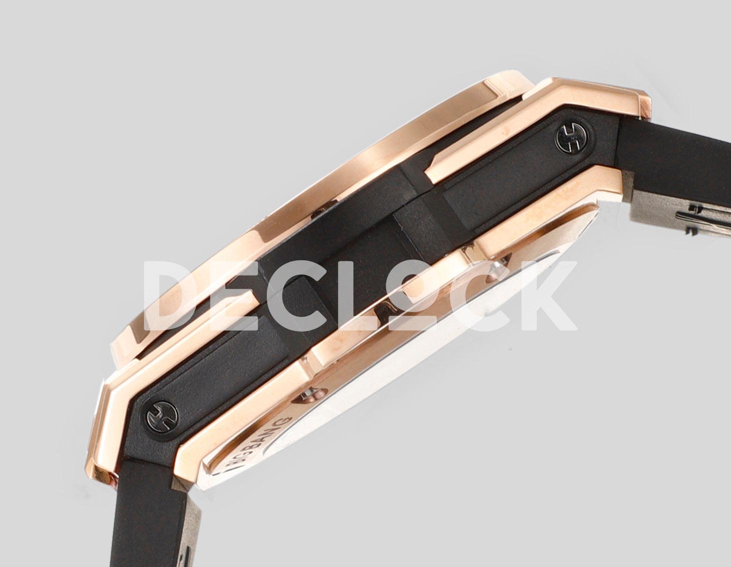 Replica Hublot Big Bang One Click Rainbow King Rose Gold