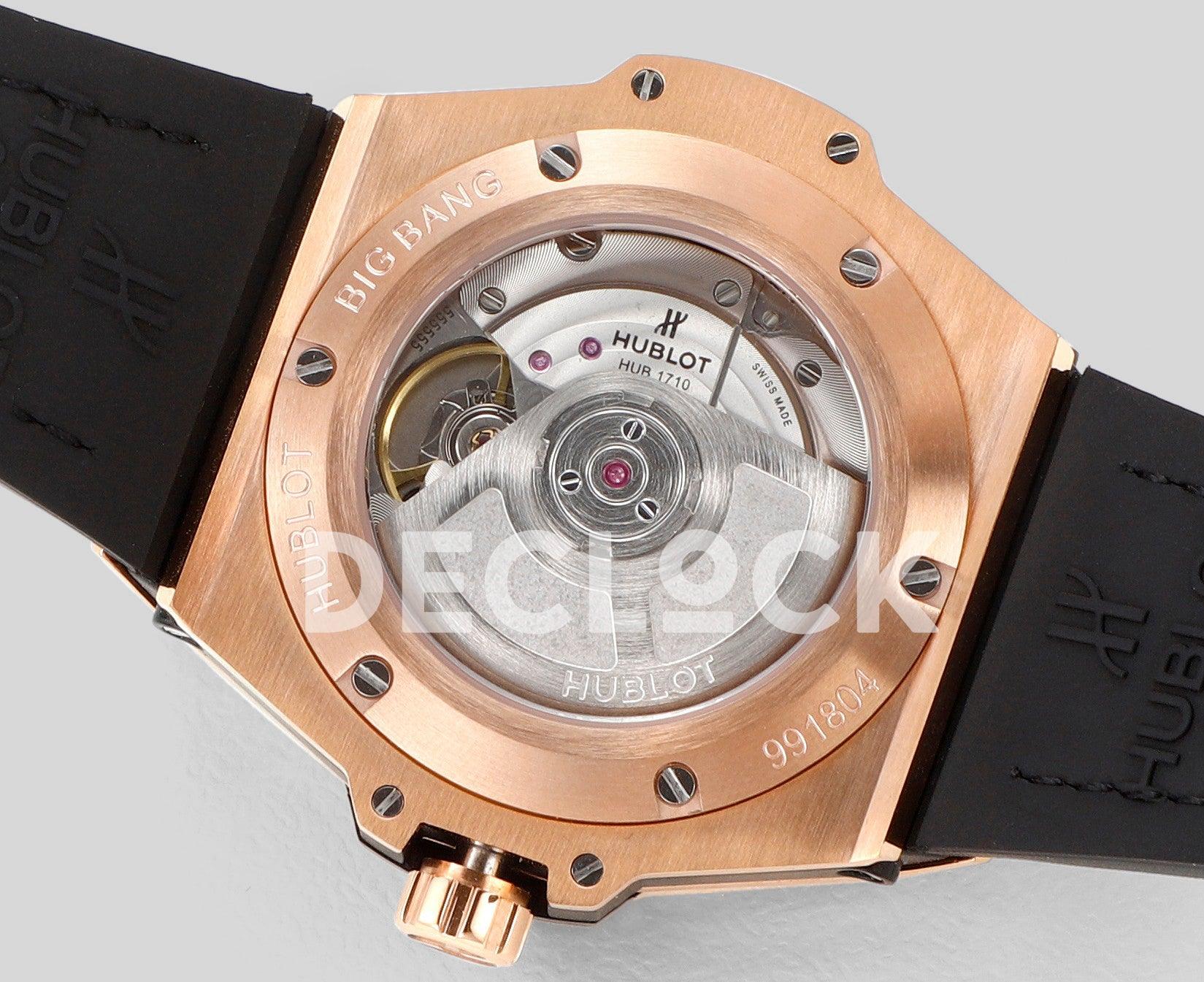 Replica Hublot Big Bang One Click Rainbow King Rose Gold