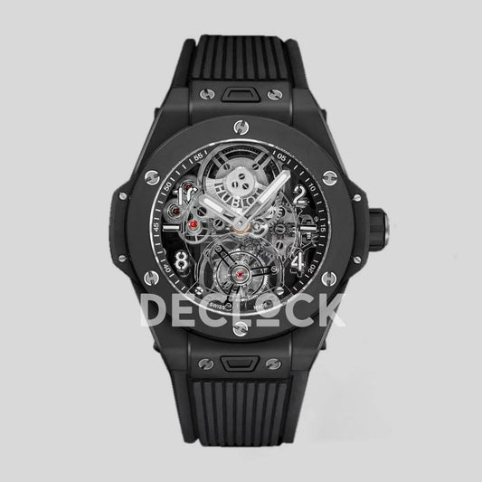 Replica Hublot Big Bang Tourbillon Automatic Black Magic - Replica Watches