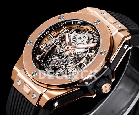 Replica Hublot Big Bang Tourbillon Automatic Rose Gold - Replica Watches