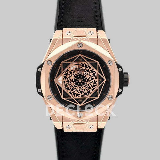 Replica Hublot Big Bang Unico Sang Bleu in Rose Gold