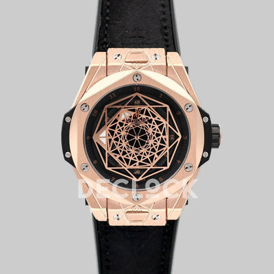 Replica Hublot Big Bang Unico Sang Bleu in Rose Gold