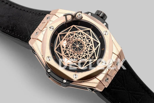 Replica Hublot Big Bang Unico Sang Bleu in Rose Gold