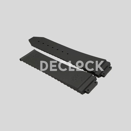 Replica Hublot Black Rubber Strap |  Declock.