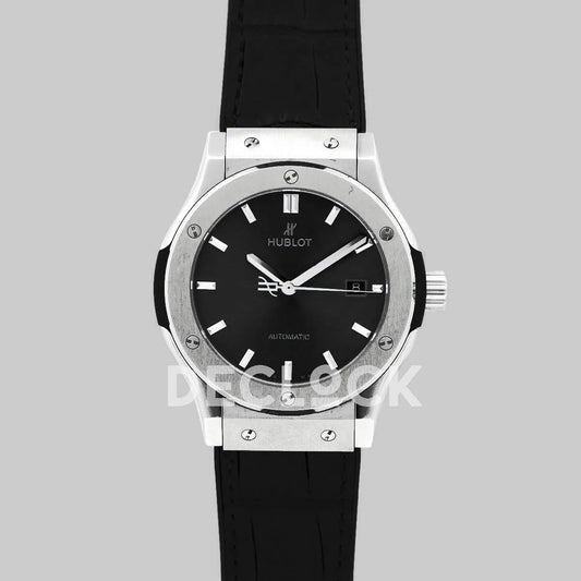 Replica Hublot Classic Fusion Automatic 42mm Black Dial - Replica Watches