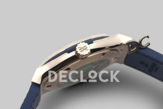 Replica Hublot Classic Fusion Automatic 42mm Blue Dial in Rose Gold |  Declock.
