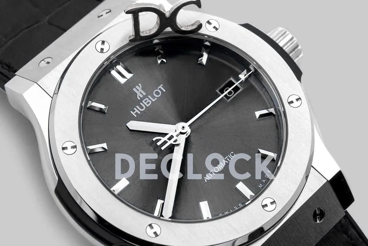 Replica Hublot Classic Fusion Automatic 42mm Grey Dial |  Declock.