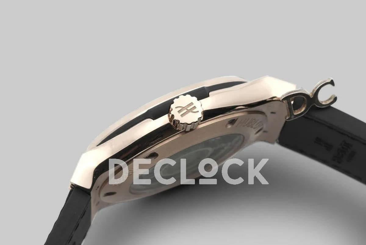 Replica Hublot Classic Fusion Automatic 42mm White Dial in Rose Gold |  Declock.