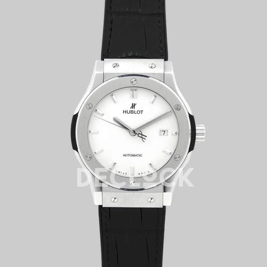 Replica Hublot Classic Fusion Automatic 42mm White Dial | Declock.