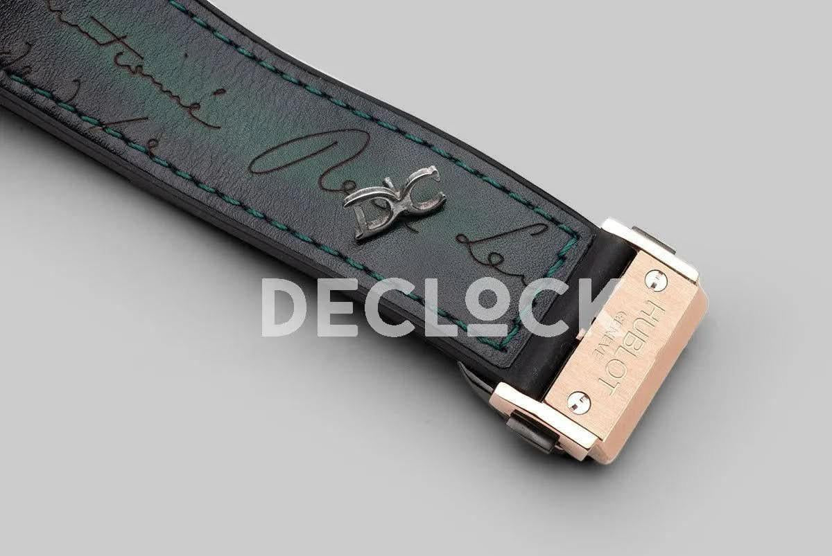 Replica Hublot Classic Fusion Berluti Scritto 45mm in Rose Gold |  Declock.