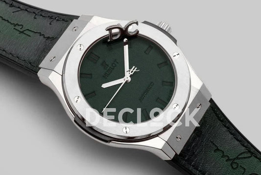 Replica Hublot Classic Fusion Berluti Scritto 45mm in Steel | Declock.