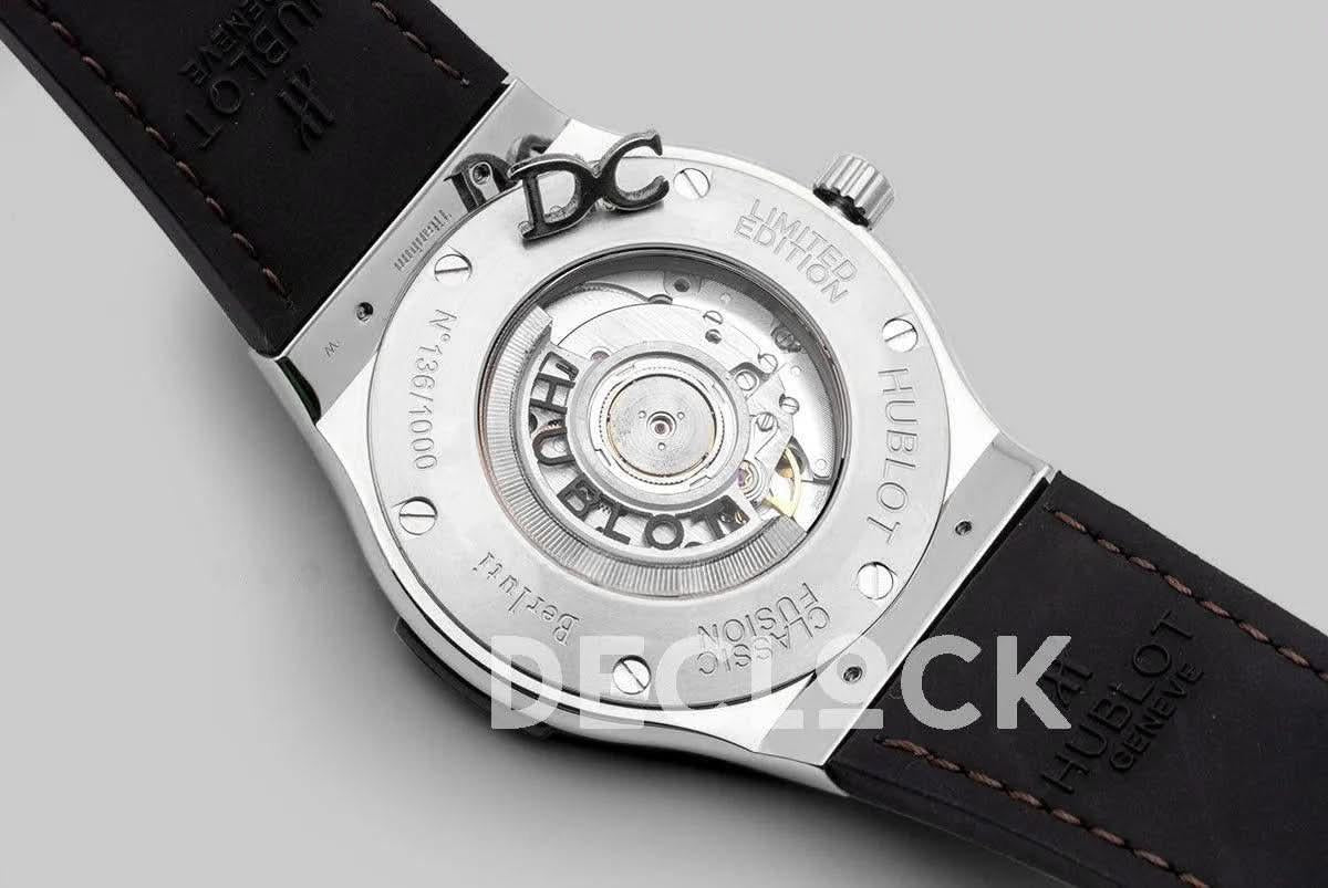 Replica Hublot Classic Fusion Berluti Scritto 45mm in Steel |  Declock.
