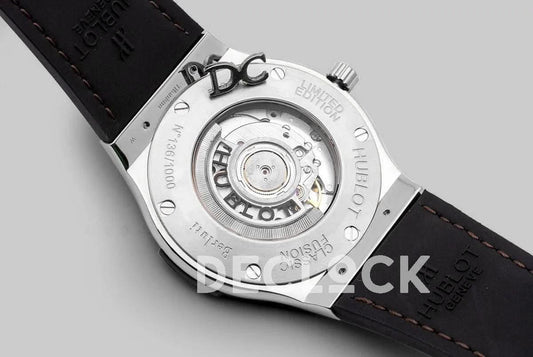 Replica Hublot Classic Fusion Berluti Scritto 45mm in Steel | Declock.