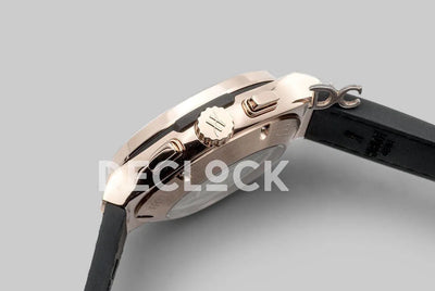 Replica Hublot Classic Fusion Chronograph Blue Dial with Blue Marker in Rose Gold